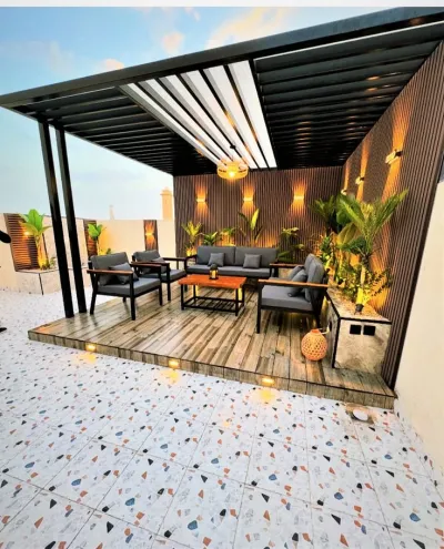 برجولات حدائق الرياض